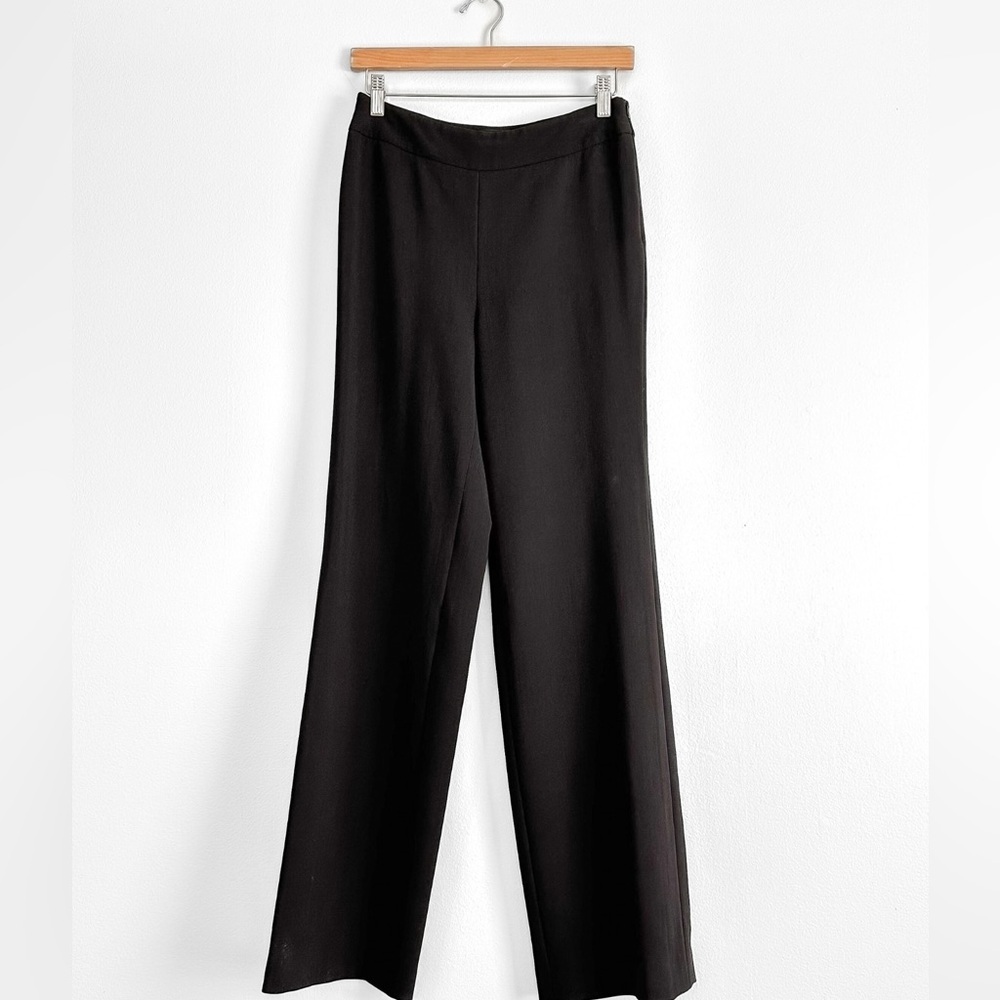 Giorgio Armani Women's Black Wool High Waist Dress Pants Italy size 36 or 4 - Picture 10 of 12